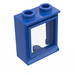 LEGO Blue Classic Window 1 x 2 x 2 with Fixed Glass (73594)