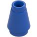 LEGO Blue Cone 1 x 1 with Top Groove (4589)