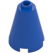 LEGO Blue Cone 2 x 2 x 2 (Open Stud) (3942 / 14918)