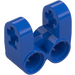 LEGO Blue Cross Block 2 x 2 Split (Axle / Twin Pin) (41678)