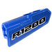 LEGO Blue Curved Panel 22 Left with R1200 Sticker (11947)