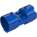 LEGO Blue Cylinder 3 x 6 x 2.7 Horizontal Solid Center Studs (93168)