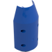 LEGO Blue Cylinder 6 x 3 x 10 Half with Taper and Four Pin Holes (57792)