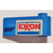 LEGO Blue Door 1 x 3 x 1 Right with Exxon logo Sticker (3821)