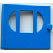 LEGO Blue Door 1 x 6 x 5 Fabuland with 3 Windows