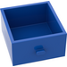 LEGO Blue Drawer 4 x 4 x 2