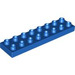 LEGO Blauw Duplo Plaat 2 x 8 (44524)