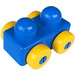 LEGO Blue Duplo Primo Chassis 1 x 2 x 1 (31008)