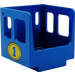 LEGO Blue Duplo Steam Engine Cabin with number &#039;1&#039; in yellow oval (Older, Larger) (4544)