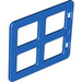 LEGO Blauw Duplo Venster 4 x 3 met Bars met dezelfde formaat vensters (90265)