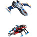 LEGO Blauw Eagle vs. Snow Crawler 4745