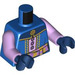 LEGO Blue Elf Wizard Minifig Torso (973 / 76382)