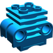 LEGO Bleu Moteur Cylindre avec fentes sur le côté (2850 / 32061)