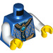 LEGO Bleu Ewald gold armour no chi Torse (973 / 76382)