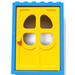 LEGO Blue Fabuland Door Frame with Yellow Door