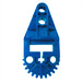 LEGO Blue Gear Half with Beam 2 (32166)