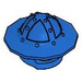LEGO Blauw Helm met Chin Bewaker en Broad Brim (15583 / 30273)