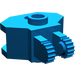 LEGO Blue Hinge 1 x 2 Locking with Towball Socket (30396 / 51482)