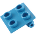 LEGO Blau Scharnier 2 x 2 oben (6134)