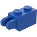 LEGO Blue Hinge Brick 1 x 2 Locking with 2 Fingers (Vertical End) (30365 / 54671)