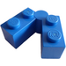 LEGO Blue Hinge Brick 1 x 4 Swivel