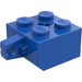 LEGO Blue Hinge Brick 2 x 2 Locking with 1 Finger Vertical with Axle Hole (30389 / 49714)