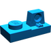 LEGO Blauw Scharnier Plaat 1 x 2 Vergrendelings met Single Finger Aan Top (30383 / 53922)