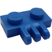 LEGO Blue Hinge Plate 1 x 2 with 3 Stubs (2452)