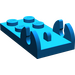 LEGO Blue Hinge Plate 2 x 4 - Female (3597)