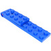 LEGO Blue Hinge Plate 2 x 8 Legs Assembly (3324)