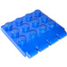 LEGO Blauw Scharnier Plaat 4 x 4 Voertuig Dak (4213 / 30001)