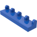 LEGO Blue Hinge Tile 1 x 4 (4625)