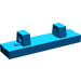 LEGO Blauw Scharnier Tegel 1 x 4 Vergrendelings met 2 Single Stubs Aan Top (44822 / 95120)