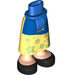 LEGO Blau Hüfte mit Medium Skirt mit Mulan Gelb Skirt mit Blumen (59794)