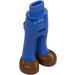 LEGO Blue Hip with Pants with Reddish Brown Shoes (35584 / 35642)