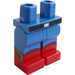 LEGO Blu Fianchi e gambe con Rosso Boots e Nero Cintura (Jay Garrick, Flash) (3815)