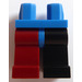 LEGO Blau Hüften mit Schwarz Links Bein und Dark rot Recht Bein (3815 / 73200)