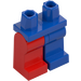 LEGO Bleu Les hanches avec Bleu La gauche Jambe et Rouge Droite Jambe (3815 / 73200)