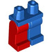 LEGO Blau Hüften mit Blau Links Bein und rot Recht Bein (3815 / 73200)