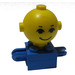 LEGO Modrá Homemaker Figure with Yellow Head