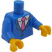 LEGO Blue Homer Minifig Torso (973 / 88585)