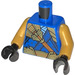 LEGO Blauw Jay (Golden Ninja) Torso (973 / 76382)