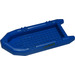 LEGO Blue Large Dinghy 22 x 10 x 3 with &quot;PN 4644&quot; Sticker (62812)