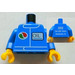 LEGO Azul Lego Brand Store Torso (973)