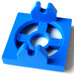 LEGO Blau Magnet Halter Fliese 2 x 2 mit kurzen Armen
