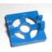 LEGO Blue Magnet Holder Tile 2 x 2 with Tall Arms and Deep Notch (2609)