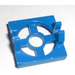 LEGO Blau Magnet Halter Fliese 2 x 2 mit hohen Armen und tiefer Kerbe (2609)