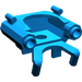 LEGO Blau Minifig Jet Pack mit 2 Octagonal Nozzles  (6023)
