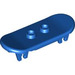 LEGO Blau Minifig Skateboard mit Vier Rad Clips (42511 / 88422)