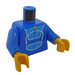 LEGO Azul Minifigura Torso con Jogging Traje (973)